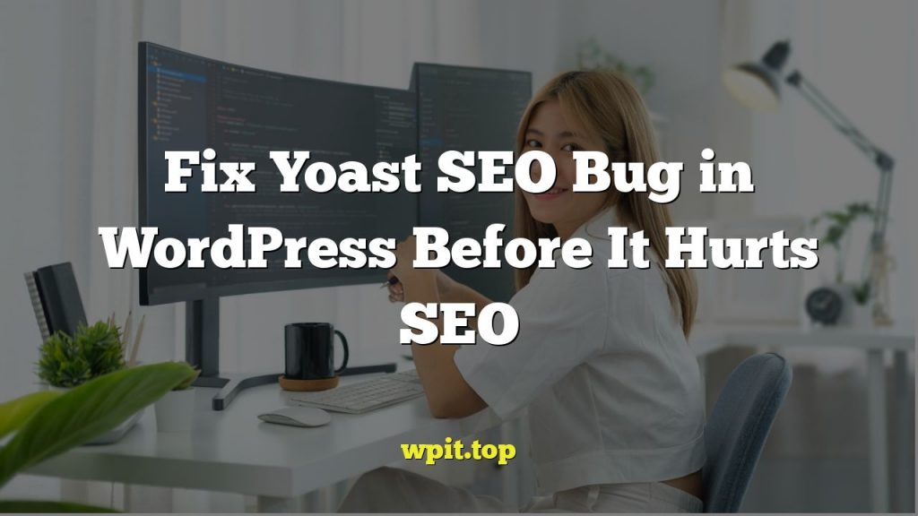 Fix Yoast SEO Bug in WordPress Before It Hurts SEO
